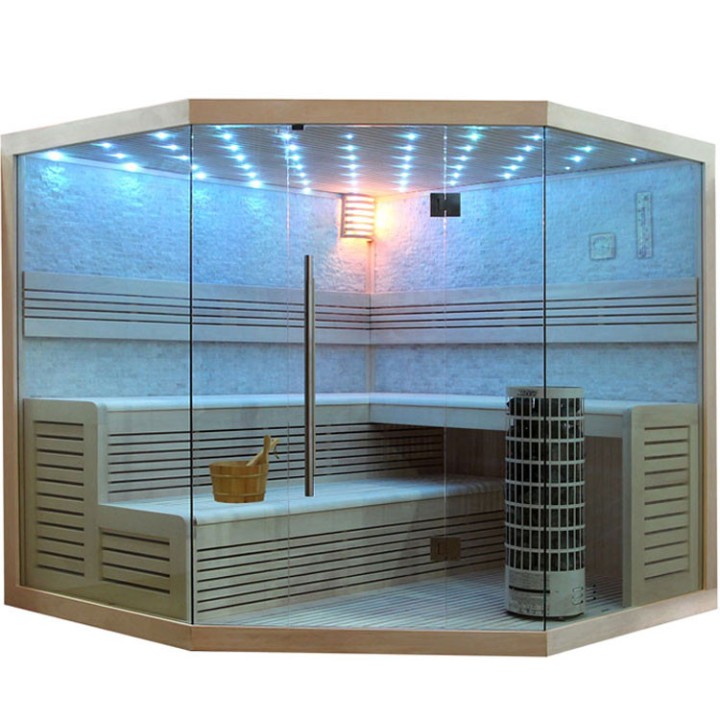 Luxusní finská sauna Bellagio EOSPA E1101C 180x180x210