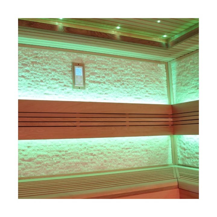 Luxusní finská sauna Bellagio E1242C Eos Cubo 180x180x216
