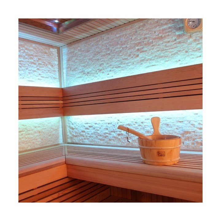 Luxusní finská sauna Bellagio E1242C Eos Cubo 180x180x216