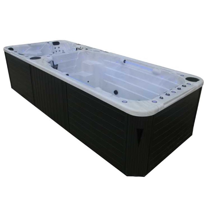 SWIM SPA Innovation 5.8 580x230 skelet PearlShadow kabinet šedý