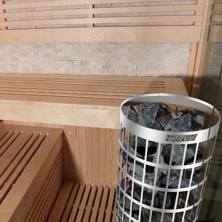 Luxusní finská sauna Bellagio EOSPA E1213C 180x180x210