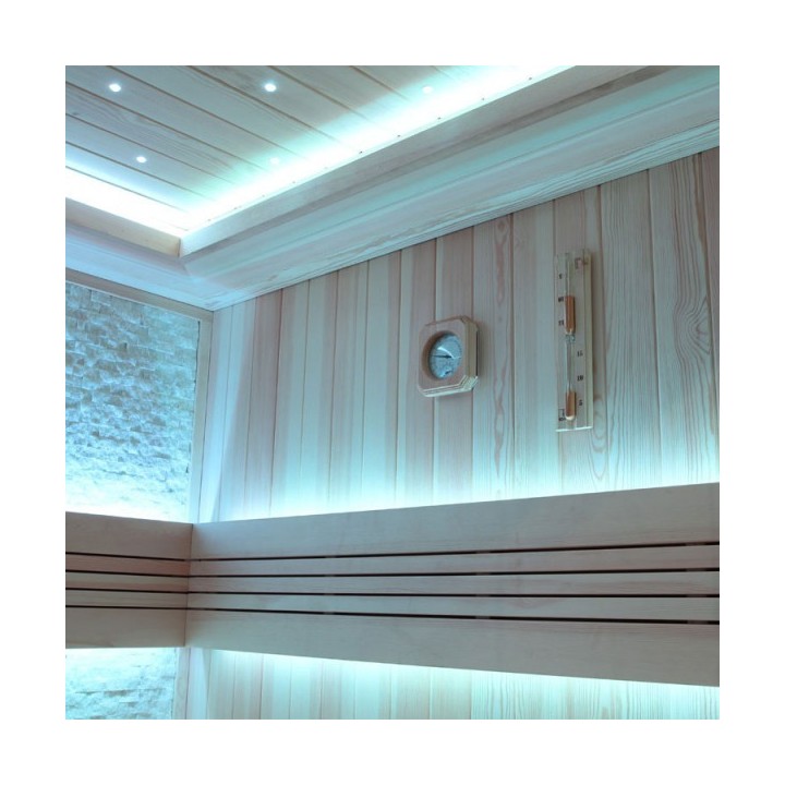 Luxusní finská sauna Bellagio E1246C Cilindro 180x180x216