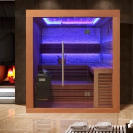 Luxusní finská sauna Bellagio EOSPA B1241C Kiwi 180x170x216
