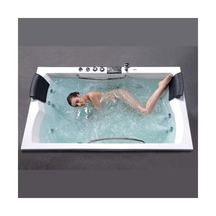 Hydromasážní vana EAGO AM185JDTSZ 200x120x62