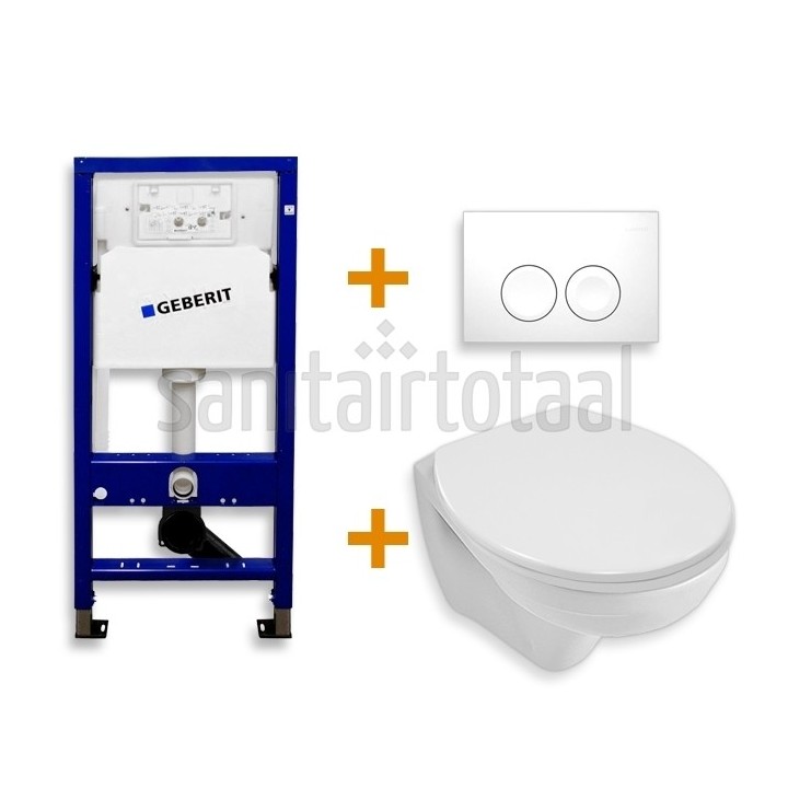 WC - toaletní - záchodový set Villeroy en Boch Omnia Compact 911011054