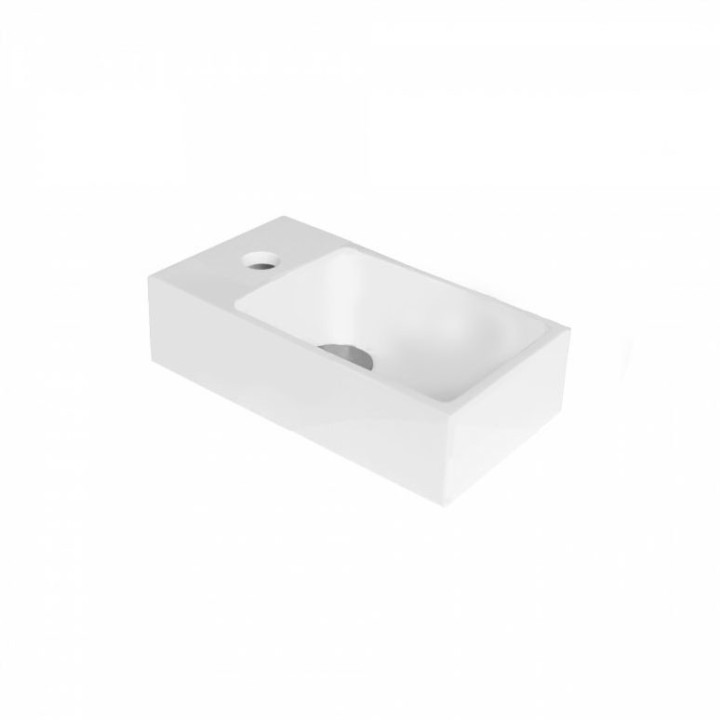 Mramorové umyvadlo Mocoori matné M110-1011 33x18x9cm