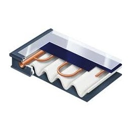 Viessmann Vitosol 200-FM, solární sestava, svislé provedení, typ SH2F 2 kolektory, stříbrný zásobník